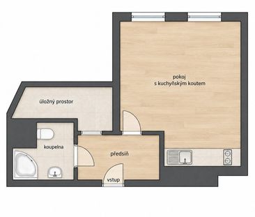 Pronájem bytu 1+kk 32 m² - Photo 5