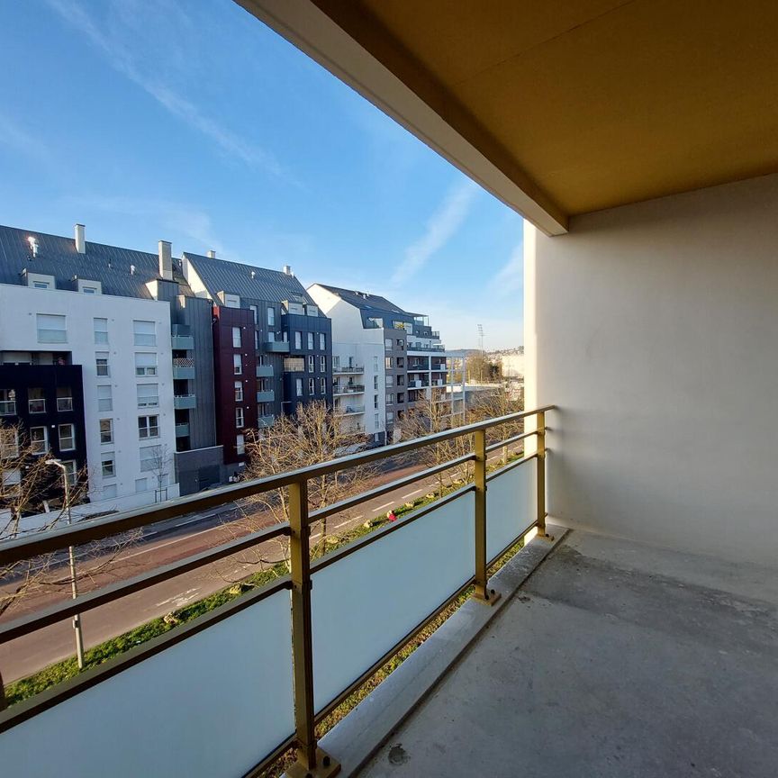 location Appartement T3 DE 59.64m² À ROUEN - Photo 1