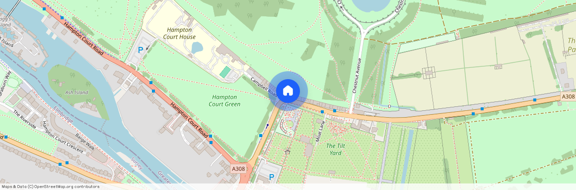 Hampton Court Road, East Molesey, KT8