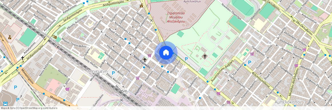 Κομνηνών, 1, Κέντρο (Μενεμένη)