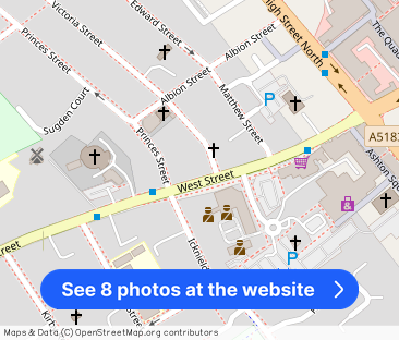 Flat 2, 46-48 West Street, Dunstable, Bedfordshire, LU6 1TA - Photo 1