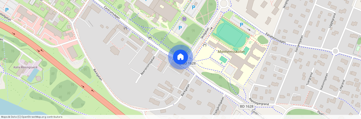 Centrumvägen, Kalix