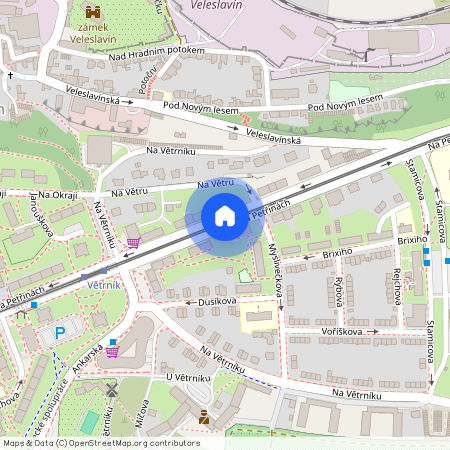 Na Petřinách, Praha