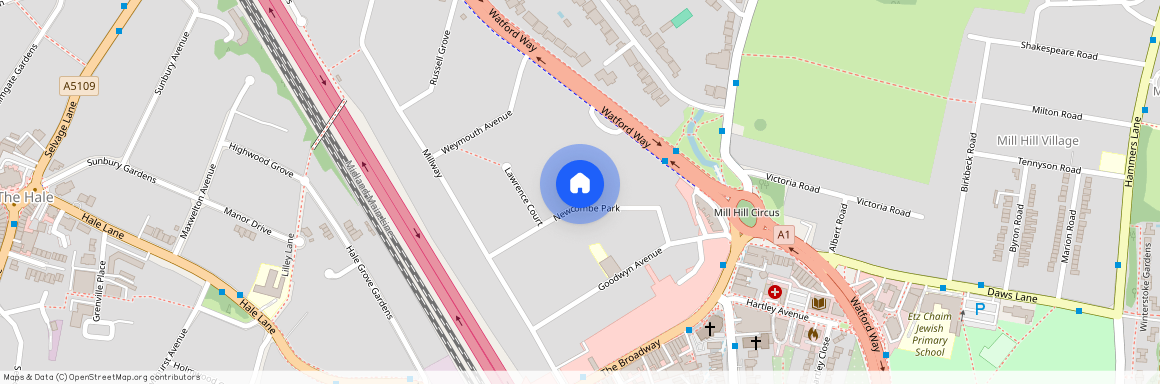 Newcombe Park, Mill Hill, NW7