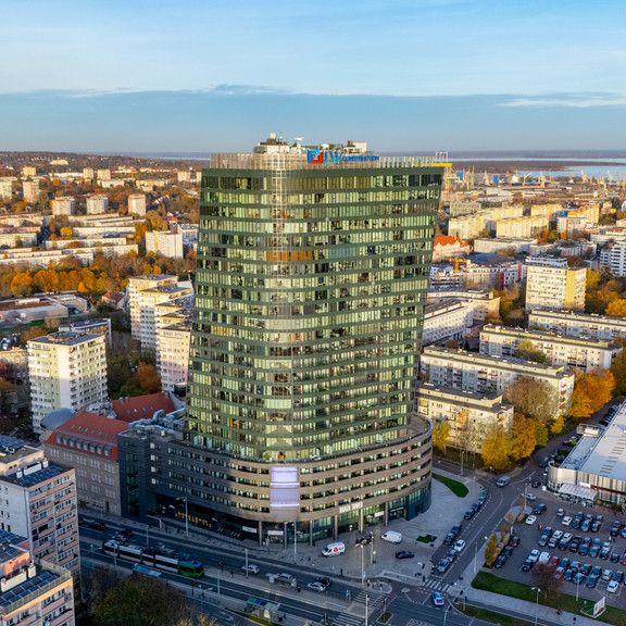 Stylowa kawalerka z balkonem w Hanza Tower! - Фото 1