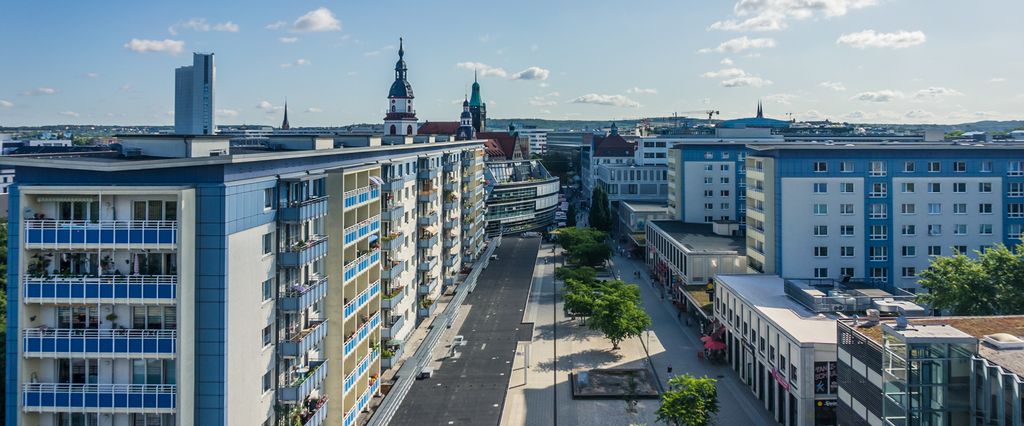 1-Raum-Wohnung mit Balkon direkt am Rosenhof - Photo 1