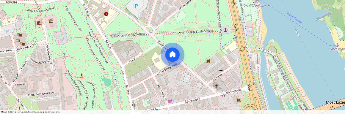 ul. Czerniakowska, Solec, Śródmieście, Warszawa, mazowieckie