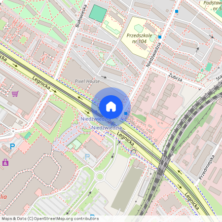 ul. Legnicka, Popowice Północne, Fabryczna, Wrocław, dolnośląskie