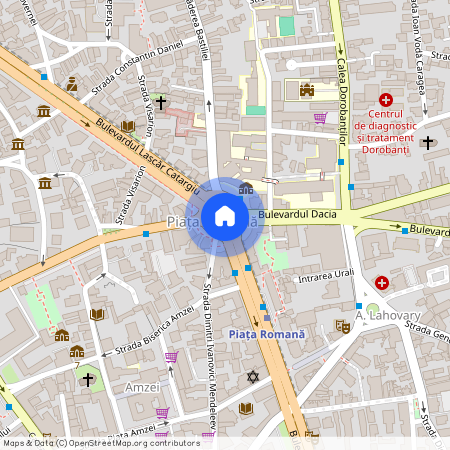 Piața Romană, Bulevardul General Gheorghe Magheru, Sector 1, Bucharest, 010325, Romania