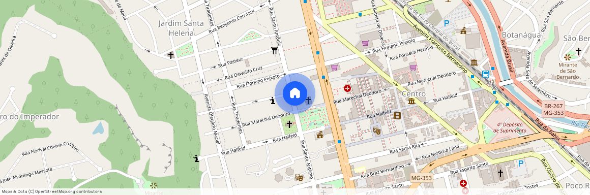 Rua Santo Antonio, 795, Juiz De Fora, Juiz De Fora - MG, 36015-001, Brazil
