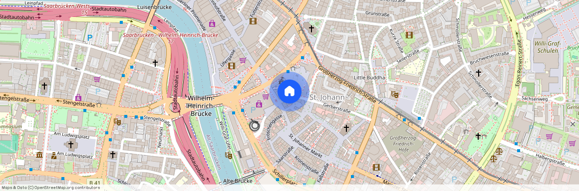 66111, Saarbrücken  Sankt Johann