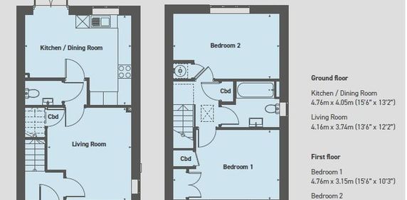 2 bedroom semi-detached house to rent - Photo 2