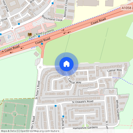 Caesar Way, Wallsend, North Tyneside