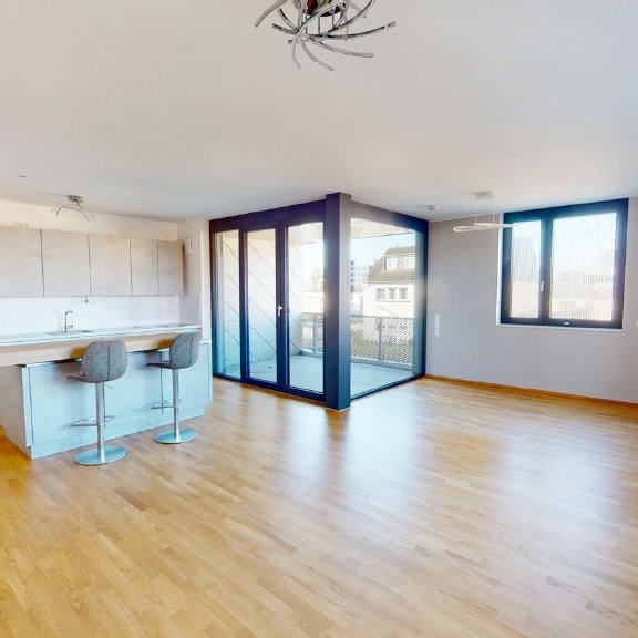 Erftstadt-Lechenich! Top-moderne 3-Zimmer-Mietwohnung mit hohem Wohnkomfort, Loggia und exquisiter Einbauküche im Architektenhaus! (CA 4948) - Photo 1