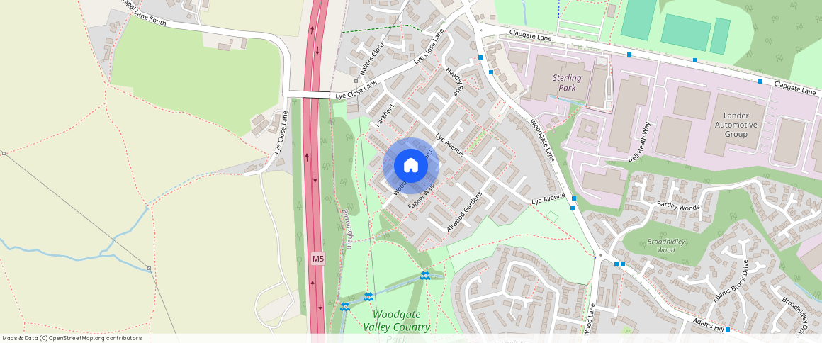 Woodgate Gardens, Birmingham, B32