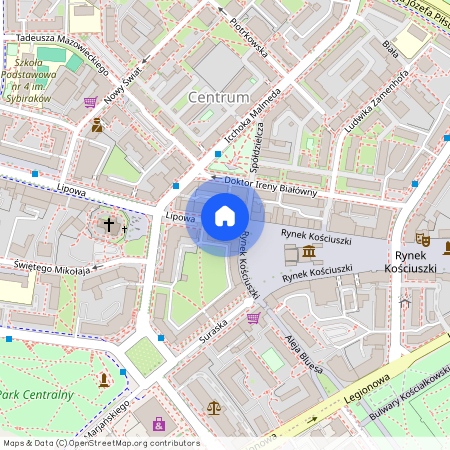 ul. Lipowa, Centrum, Białystok, podlaskie