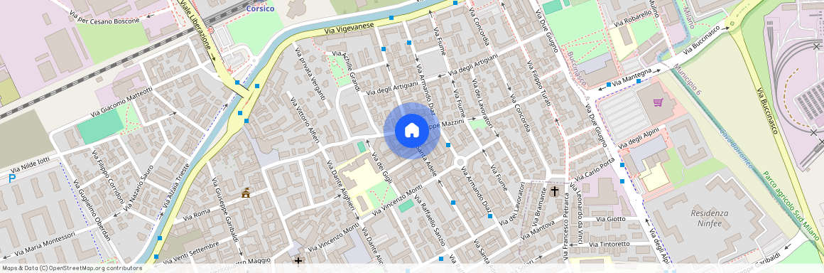 Via SantAdele, Corsico, Lombardy 20094