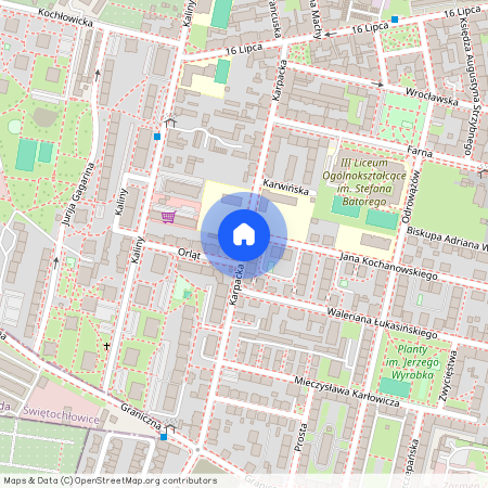 ul. Karpacka, Chorzów Batory, Chorzów, śląskie