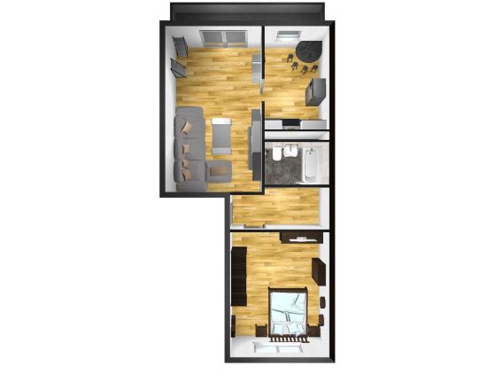 Top-Deal: 2.544,- € Mietersparnis sichern – 2-Zimmer-Wohnung für 399,- € warm! - Photo 1