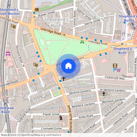 W12 8PY, London