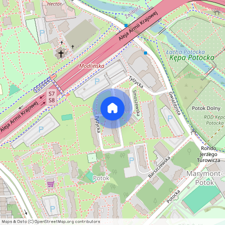 ul. Tylżycka, Marymont-Potok, Żoliborz, Warszawa, mazowieckie