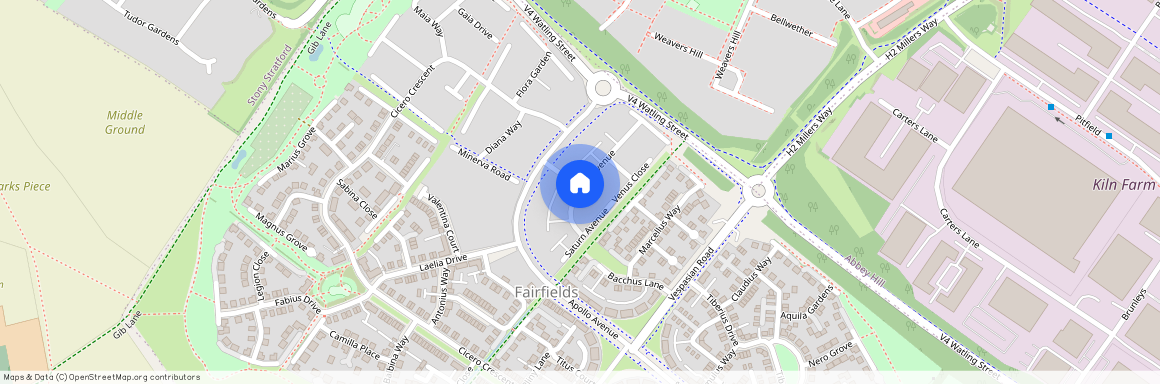 Saturn Avenue, Fairfields, MK11