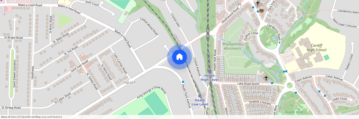 Heathwood Road, Heath, Cardiff, CF14