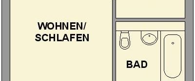 Modernisierte 1-Raum-Wohnung mit Balkon, nahe Vita-Center - Foto 1
