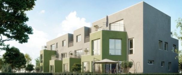 Neubau 2-Zimmer-Wohnung im Reihenhaus mit Garten in Trier-Euren! - Photo 1