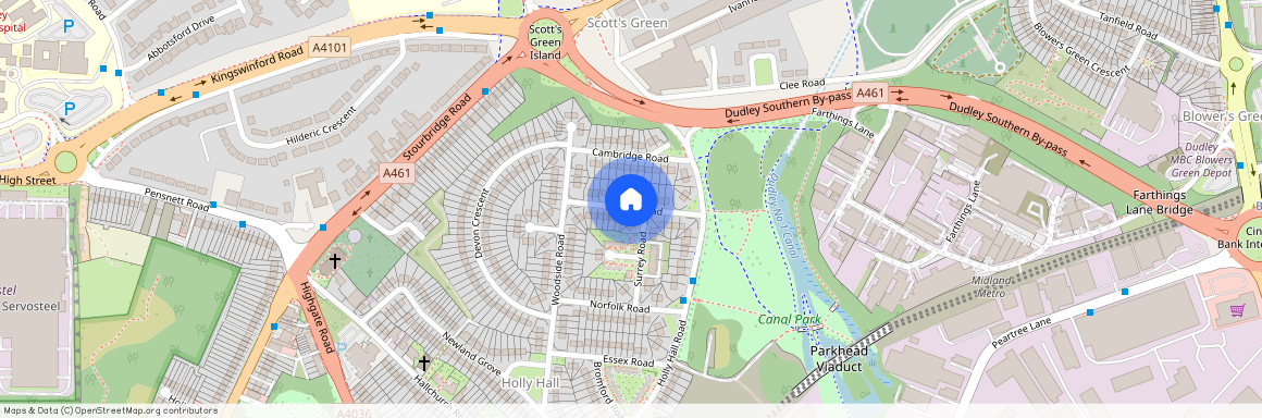 Suffolk Road, Dudley, DY2