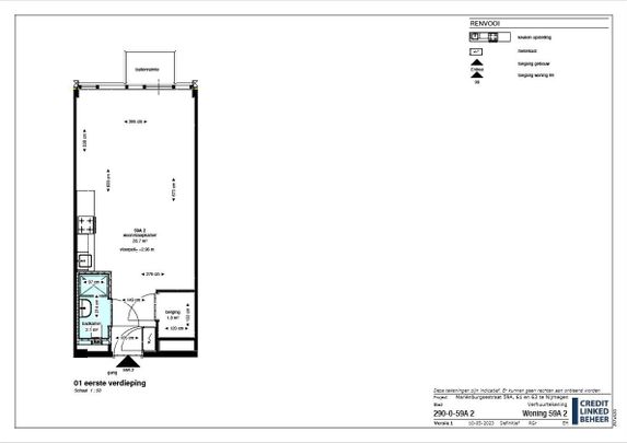 Appartement te huur: Mariënburgsestraat 59-A2 6511 RM Nijmegen - Foto 1