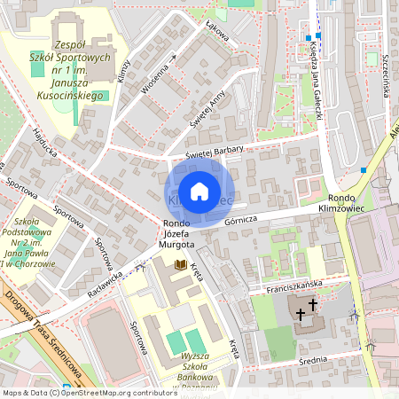 Klimzowiec, Centrum, Chorzów, śląskie