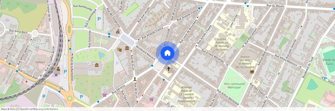 Rue Louis de Brouckère 35 / 1, 7100 La Louvière