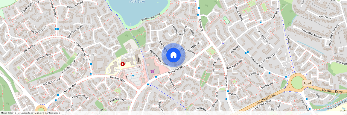 Trenance, Woking, Surrey, GU21