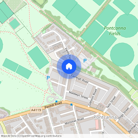 Fields Park Road, Cardiff