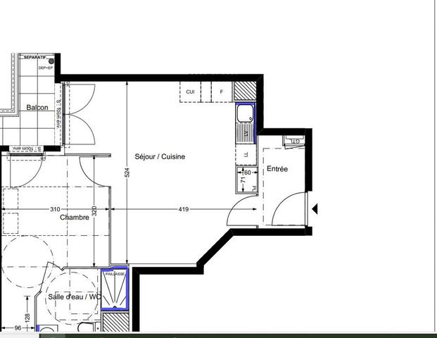 location Appartement T2 DE 43.42m² À SAVIGNY LE TEMPLE - Photo 1