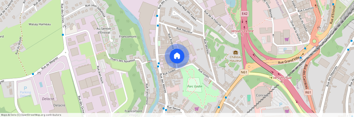 Rue Auguste Dupont 12 bus 203, 4800, ENSIVAL