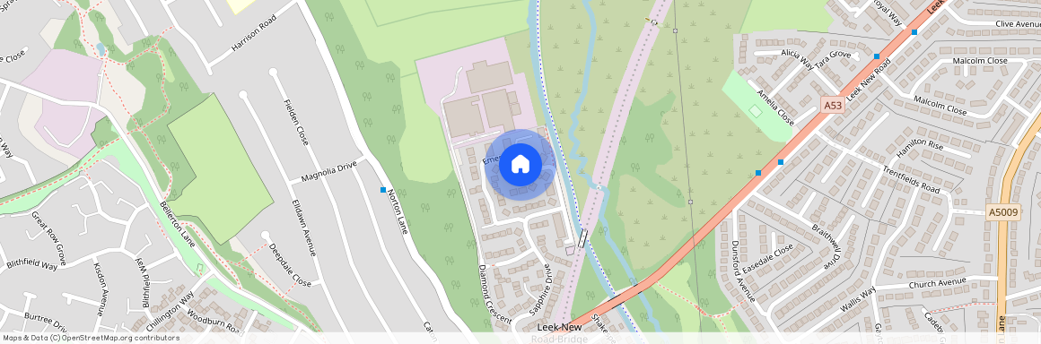 Topaz Close Milton Stoke On Trent