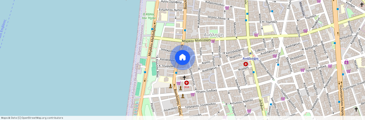 Ανάληψη - Μπότσαρη (Ανάληψη - Μπότσαρη - Νέα Παραλία)