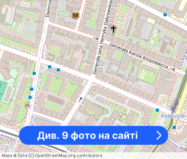 3-pok | Nieumeblowane | Rozkład | Kościuszki - Фото 1