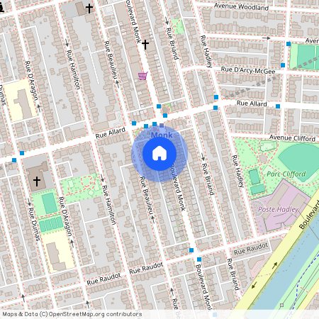 6855 Boul. Monk, Montréal (Le Sud-Ouest) (Ville-Émard), H4E 3J4