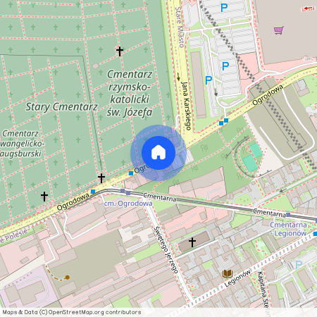 ul. Ogrodowa, Stare Polesie, Polesie, Łódź, łódzkie