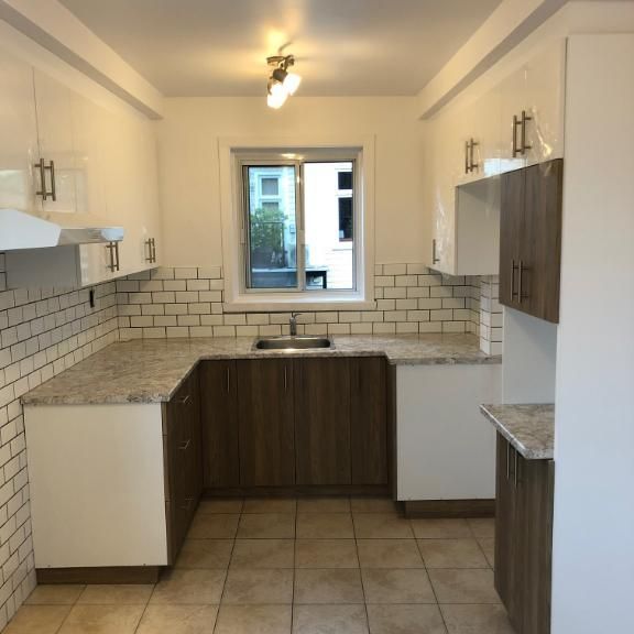 4 ½ Rosemont (Montréal), Rénové, eau chaude inclus, Esp. Lav & Sech, Libre juillet - Photo 1
