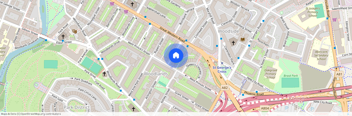 NO HMO 3 bed unfurnished at Carrington St G4