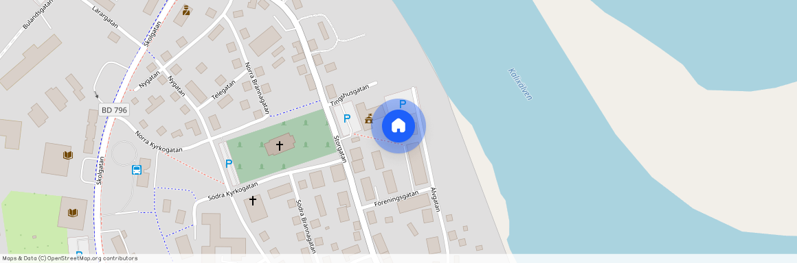 Overkalix, Älvgatan 4, lgh 1102, en trappa upp.