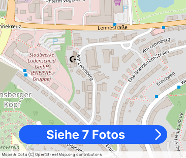 Lüdenscheid: Stadtnahe 3-Zimmer-Wohnung mit Balkon - Foto 1