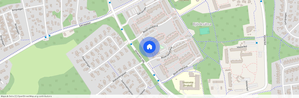 Björksätra, Sandviken, Gävleborg, Blodriskegränd 7 B