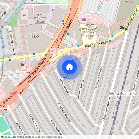 Barnard Gardens, NEW MALDEN