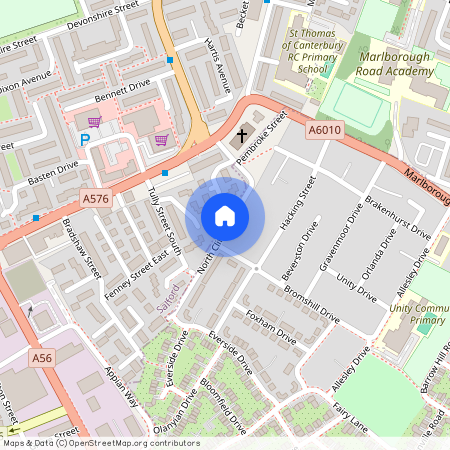 North Clifden Lane, Salford, M7