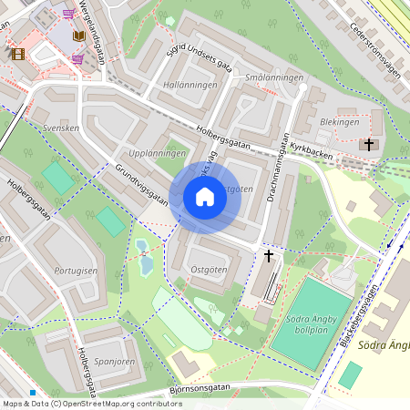 Kaj Munks väg, Stockholm